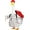 Red-2, variant on Back to School Goose Outfit 23" Porch Goose Statue Clothes with School Bag Hat First Day of School Porch Garden Pencil Decoration for Indoor Outdoor Garden Yard Patio Lawn