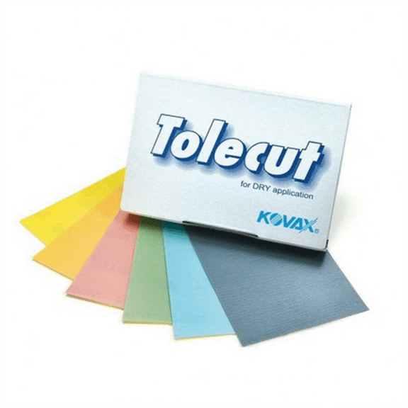 Eagle Abrasives, Inc. KOVAX Tolecut 191-1512 Stickon Sanding Sheet, 70 mm W x 114 mm L, 2000 Grit, K-2000 Grade, Green