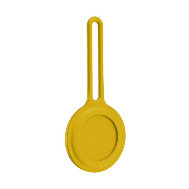 Funda protectora de silicona Sunnimix antiarañazos para buscador de llaves Amarillo