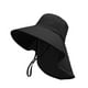 thumbnail image 4 of Sombrero de pescador de ancha, gorra de playa de verano para actividades al aire libre en la calle y viajes B, 4 of 8