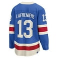 thumbnail image 3 of Men's Fanatics Alexis Lafreniere Blue New York Rangers Centennial Breakaway Jersey, 3 of 3
