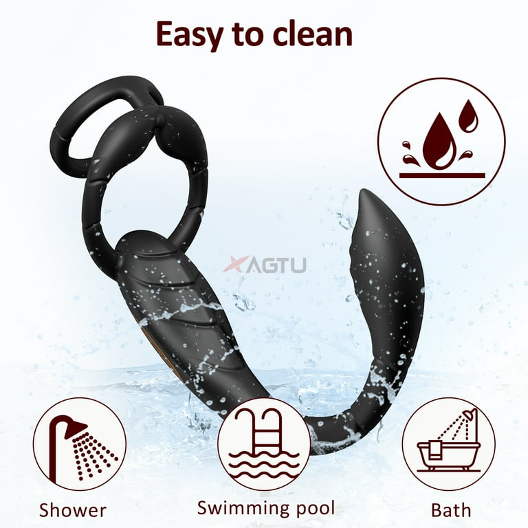 leejoy vibrating penis ring with mini prostate massager Amazon.com: Vibrating Cock Ring with Prostate Massager Anal Vibrator,  Silicone Pleasure Penis Ring, Clitoral Stimulator, G Spot Vibrator, 10  Vibrations Remote Control Anal Butt Plug for Men Couples Adult Sex Toys :
