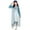 Light Blue, variant on lnmuld Kids Raincoat Hooded Lightweight Outerwear for Daily Use and Rainy Days Comfortable Fit School Walking Rain Gear Size:4-12 Years