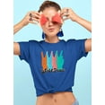 thumbnail image 2 of World Peace Sign Shaped T-Shirt Women -Image by Shutterstock, Female XX-Large, 2 of 4