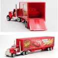 thumbnail image 3 of 7-pack Cars 2 Lightning McQueen Racer Bil & Mack Lastbil Set Presenter - WELLNGS, 3 of 5