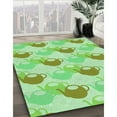 thumbnail image 2 of Ahgly Company Indoor Rectangle Patterned Green Snake Green Area Rugs, 2' x 5', 2 of 6