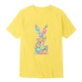 thumbnail image 3 of WOYY Easter Short Sleeve T Shirt for Boys Cute Bunny Graphic Tee Kids T-Shirt, Sizes 1-13, 3 of 3