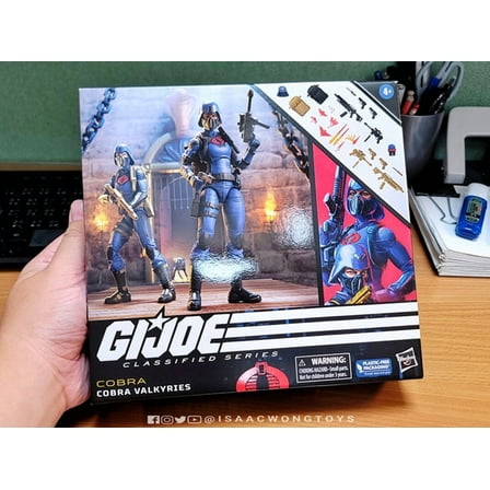 GI Joe Classified Series Cobra Valkyries Action Figure 2-Pack
