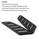 thumbnail image 5 of Scienceny Paquete de 2 rejillas de ventilación universales para capó de coche, capó de refrigeración negro, cambio directo, accesorios Vehículos, repuestos y accesorios Mis, 5 of 6