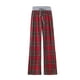 thumbnail image 3 of Sexy Dance Pantalones de salón Palazzo de talla grande para mujer, pantalones de pijama informales holgados de leopardo, ropa de dormir, 3 of 4