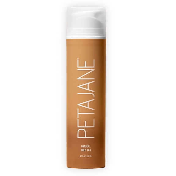 Peta Jane Gradual Tanning Body Lotion, Hydrating Streak-Free Self Tanner, Vegan & Cruelty-Free, 6.7 fl oz