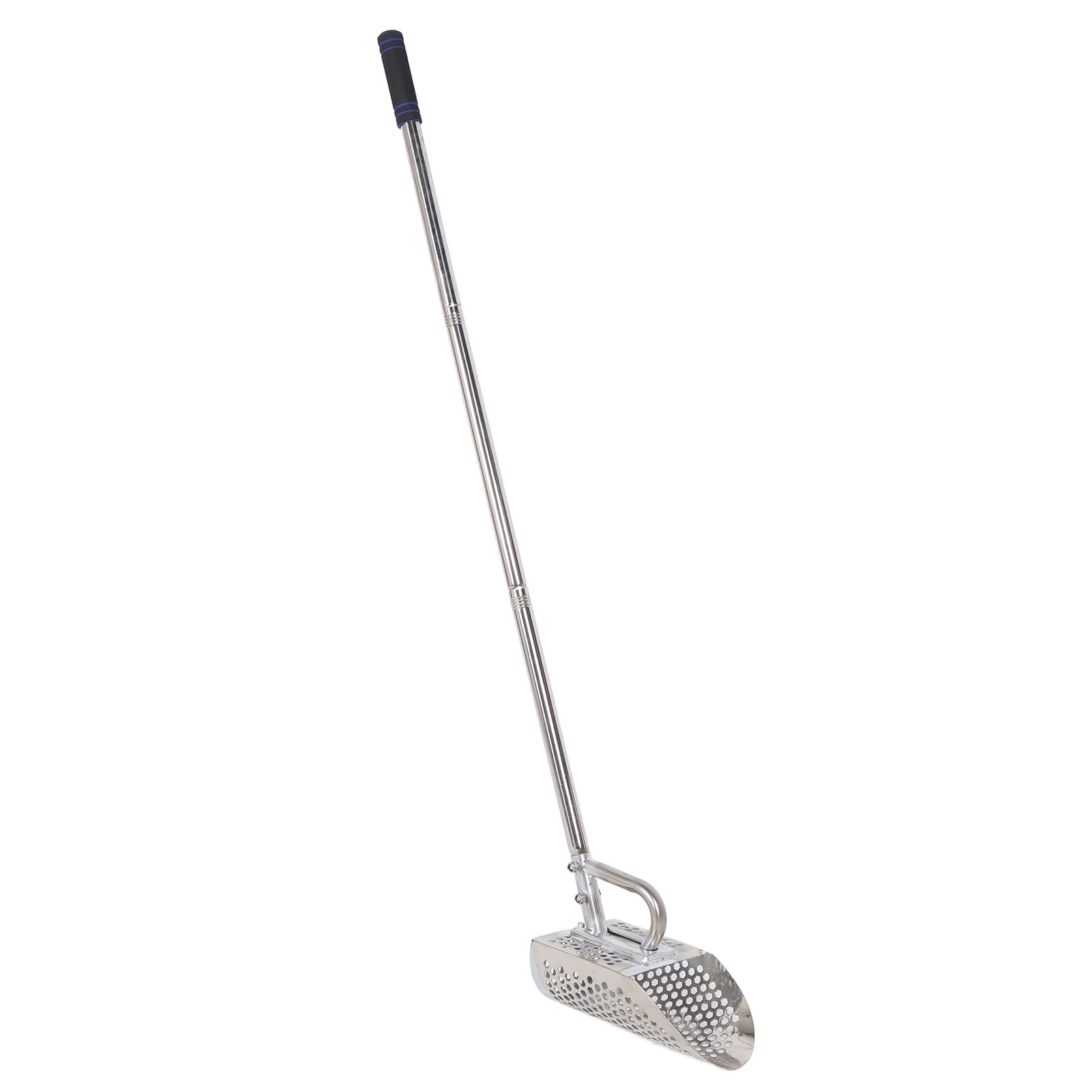 Metal Detector Sand Scoop Shovel, Sand Sifter Shovel Long Lasting Stainless Steel Efficient Rustproof Detachable Handle  For Treasure Detecting