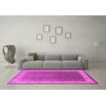 thumbnail image 3 of Ahgly Company Indoor Rectangle Oriental Pink Traditional Area Rugs, 8' x 12', 3 of 4