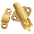 thumbnail image 4 of KAKOWELY Aluminum Alloy Automatic Spring Latch For Solid Aluminum Doors And Windows Self-Closing Mechanism Quick Release Lock For Home And Office Use,2.24X"X1.69"X1.65", 4 of 4