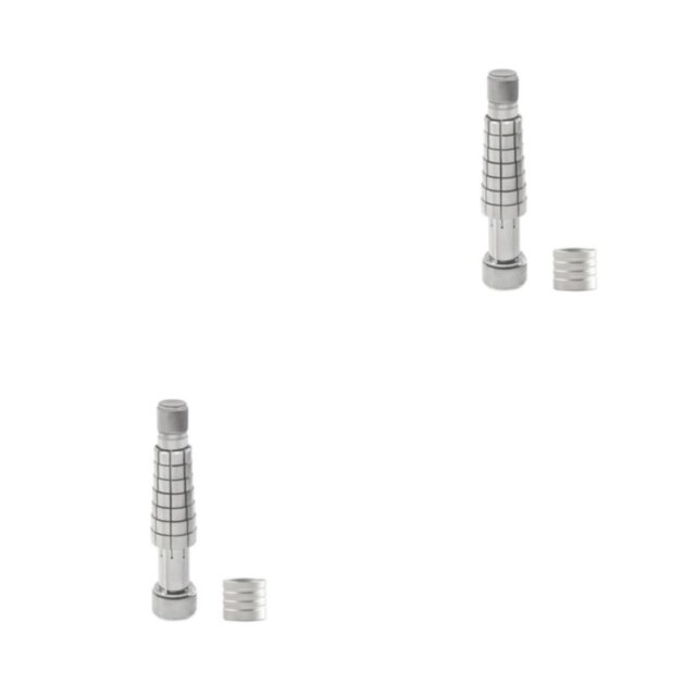 Eigraketly Ampliador de alianza de boda de metal, tamaño de anillo fácil con herramienta compacta y ligera, expansor de joyería Type1 NO1