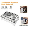 thumbnail image 5 of Food Warmers for Parties Buffets Electric, Electric Food Servers and Warmers, Stainless Steel Buffet Server and Warming Tray, Heated Serving Station Buffet for Wedding, Catering Events (A), 5 of 9