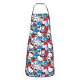 thumbnail image 1 of Custom Bib Hello Kitty Cat Apron for Men Women Unisex Adult Chef Kitchen Cooking Tablier Cuisine Painting, 1 of 7