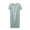 Army Green, variant on HomeGardon,Nightgowns for Women Sleepwear,Womens Short Sleeve Skirt Summer Thin Loose Dress Casual Solid Color Home Nightgown,XL-XXXXXL