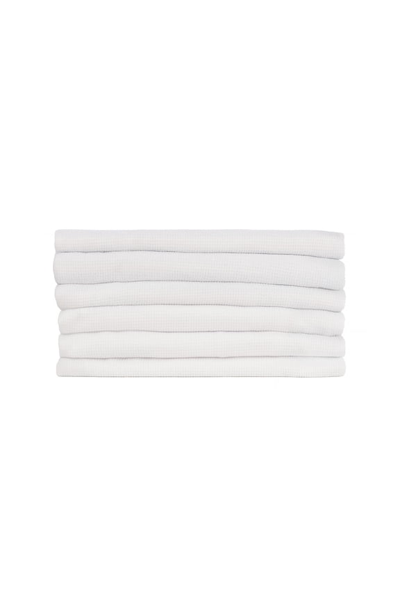 6-Pack ThermaSoft Cotton Baby Blanket, Perfect for Commercial Use, Durable & Machine Washable