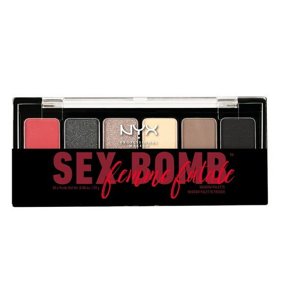 NYX The Sex Bomb Shadow Palette - The Sex Bomb