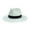 White, variant on Womens Mens Wide Brim Straw Panama Hat Fedora Summer Beach Sun Hat UPF Straw Hat for Women