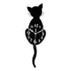 thumbnail image 3 of Reloj de pared con cola de gato en 3D Silence para dormitorio infantil, guardería, sala de estudio 150x468 mm, 3 of 9