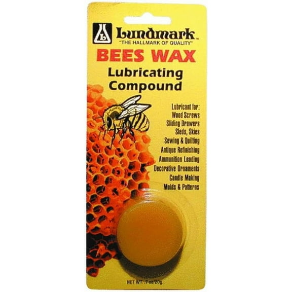 Lundmark Bees Wax General Purpose Bees Wax Lubricating Compound 0.7 oz.