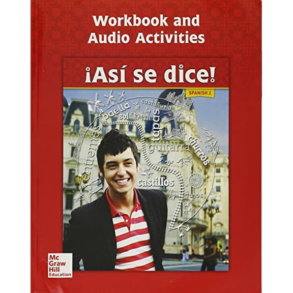 Pre-Owned Asi se dice! Level 2, Workbook and Audio Activities (SPANISH), 9780076668663, 0076668665, Paperback, 1 edition