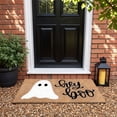 thumbnail image 6 of chaungfeng Welcome Fall Door Mat, Cute Ghost Decorative Doormat, Thick Rugs, for Indoor Outdoor Entrance Floor, Halloween Thanksgiving Decoration (23.6"X15.7"), 6 of 8