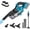 for Makita, variant on Cordless Vacuum Cleaner for Dewalt 20V Battery, Portable Handheld Vacuum Cleaner with 2 HEPA Filter, Power Shop Vacuum for Home, Car, Floor, Carpet (Battery Not Included)