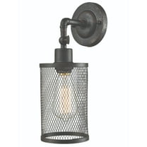 SPW15018-Dale Tiffany Lighting-Garth - 6.25 Inch 6W 1 LED Mesh Wall Sconce