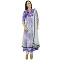 thumbnail image 2 of Atasi Womens Chic Style Anarkali Salwaar Kameez with Dupatta Ethnic Partywear, 2 of 8