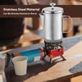 thumbnail image 4 of Coffee Maker,Coffee Shieny With Stainless Steel Maker 1l French Press Pot Coffee With French Press With Handle Stainless Coffee Kettle 1l Kettle Steel Kettle Steel Press, 4 of 6