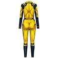 thumbnail image 3 of Litotal Superhero Outfit Halloween Clothes Kids,Superhero Onesie Jumpsuit Bodysuit Halloween Outfit Clothing Polyester,Boys Wolverine Yellow/S, 3 of 5