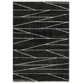 thumbnail image 2 of Rugs.com Serenity Shag Collection Rug – 10' x 14' Black And White Shag Rug Perfect For Living Rooms, Large Dining Rooms, Open Floorplans, 2 of 6