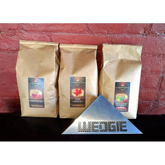 Smokin Wedgie w/ 3 3# Lumber Jack Pellet Sampler packs