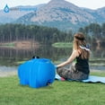 thumbnail image 4 of WaterPrepared 35 Gallon Utility Water Tank with Large Cap, Blue (4 Pack), 4 of 11