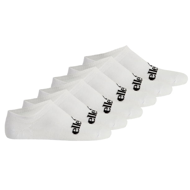 ellesse unisex sneaker calcetines FRIMO, 3 pares - No Show Socks, Sport, Logo Blanco 43-46,5