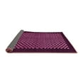 thumbnail image 2 of Ahgly Company Indoor Rectangle Checkered Pink Modern Area Rugs, 5' x 7', 2 of 4