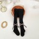 thumbnail image 5 of New 2025 Spring Girls Pantyhose 0-4Y Baby Children's Solid Color Bow Thin Style Leggings kids Outwear Skinny Pants, 5 of 6