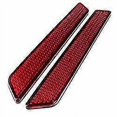 thumbnail image 1 of Smoked Saddlebag Guard Reflector For Harley Latch Covers 2014-2022 Touring Street Glide Road King, 1 of 5