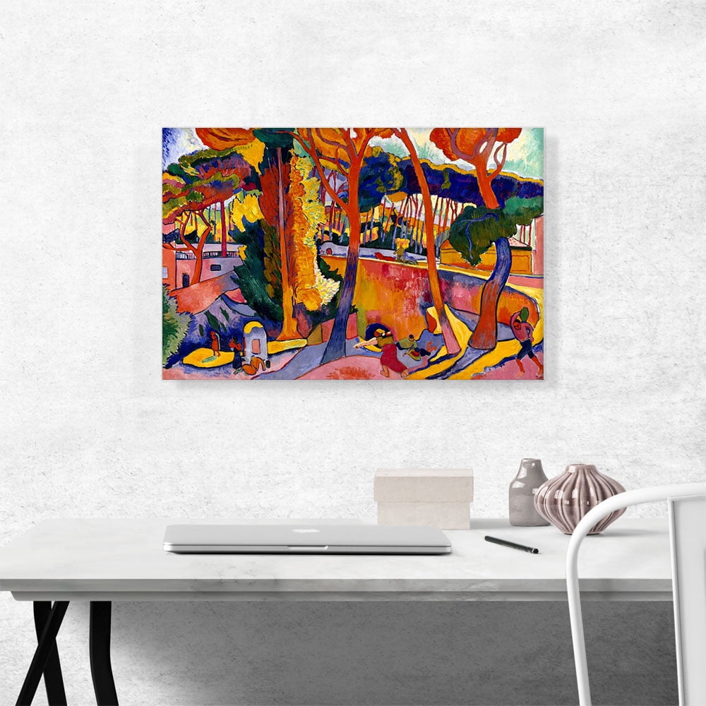 ARTCANVAS Turning Road 1905 Canvas Art Print by Andre Derain