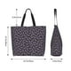 thumbnail image 5 of Balery Bat Purple Bolsa Tote Estilo Estético con Cremalleras, Bolsa de Hombro, Bolsa de Compras Grande y Plegable, 5 of 8