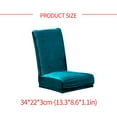 thumbnail image 2 of Elastic Dining Chair Cover Multicolor Wear-resistant  the Simple Style Recliner Slipcovers Home Supplies, 2 of 6