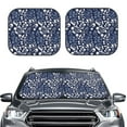 thumbnail image 2 of Yiaed Plant Print Car Front Windshield Sun Shade,Foldable Anti-UV Car Sunshade for Front Window for Most Vehicles-Medium, 2 of 5