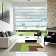 thumbnail image 6 of Ahgly Company Indoor Rectangle Patterned Acid Green Area Rugs, 2' x 3', 6 of 6