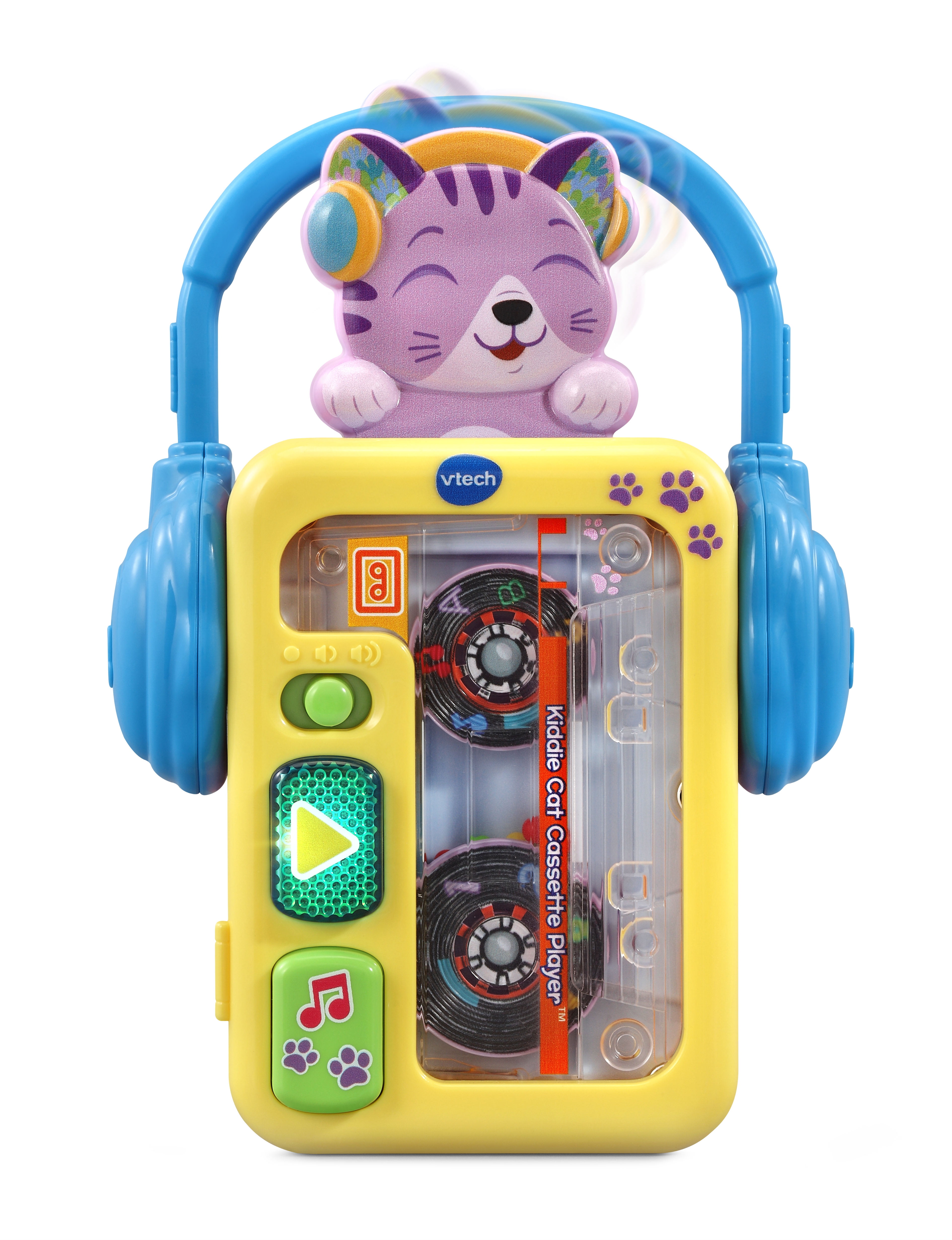 VTech Kiddie Cat Cassette Player Musical Toy for Babies and Toddlers