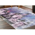 thumbnail image 3 of Bathroom Rug, Area Rugs, Dining Room Rugs, Thick Rug, Girl Room Rug, Modern Rug, Pink Rug, Purple Rug, Soft Rug, Girl Rugs, Custom Rug, 5.9'x9.2' - 180x280 cm, 3 of 8