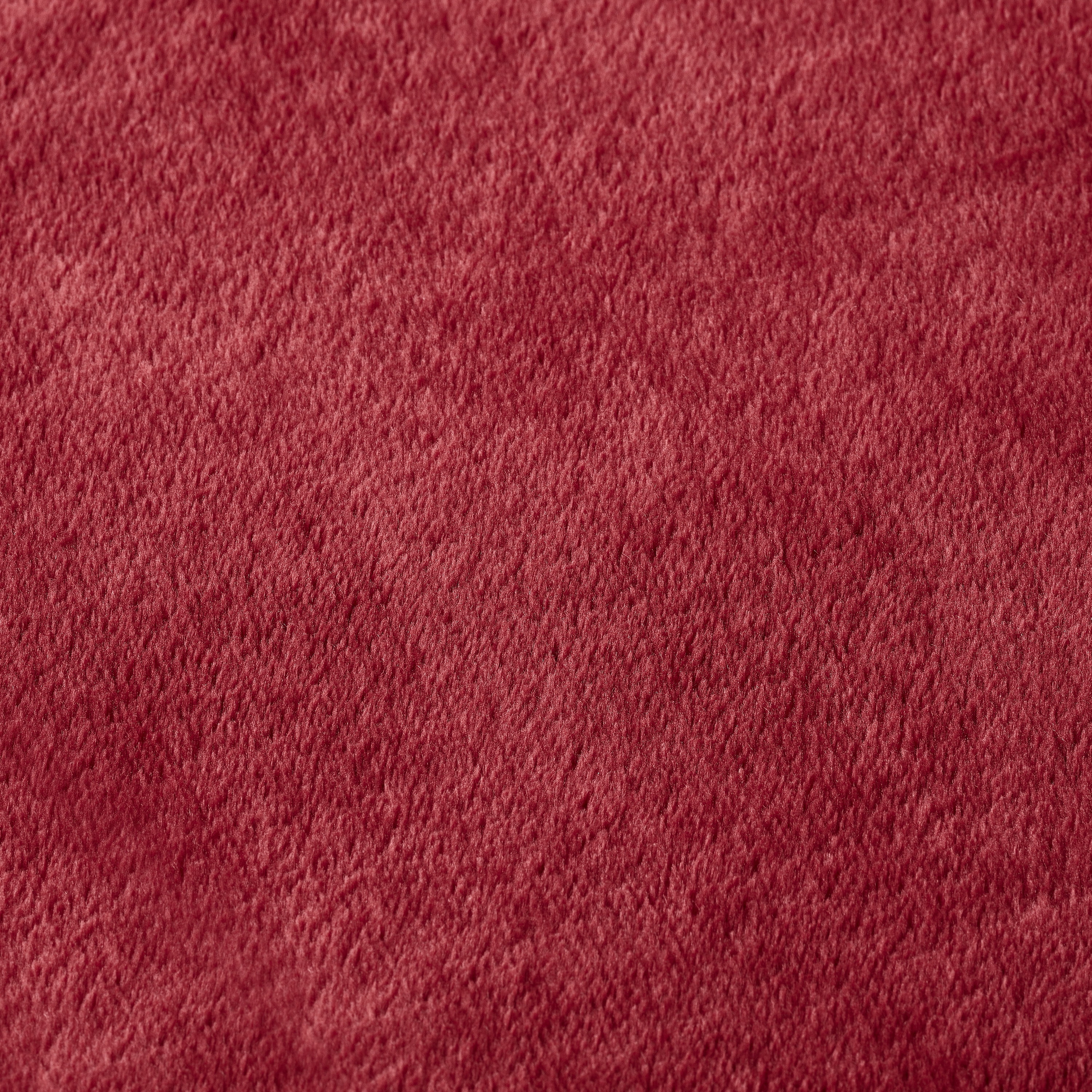 Better Homes & Gardens Luxury Red Velvet Plush Blanket, Full/Queen