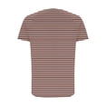 thumbnail image 4 of Mujeres de Manga Corta Tops Casual Cuello Redondo Impresión Blusa Poliéster Ligero Top, Camisa de las Señoras de la Moda para el Hogar Diario Y el Uso Cómodo, 4 of 9